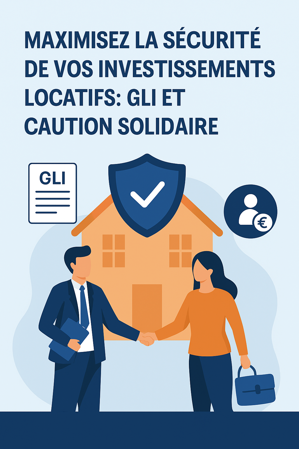 Comment sécuriser vos revenus locatifs: cumuler Garantie Loyers Impayés (GLI) et caution solidaire.